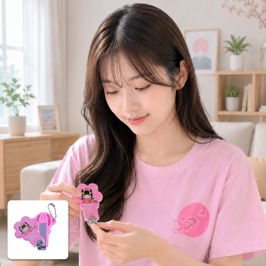 Japanese Icon Nail Clipper Keychain | Gantungan Ku...