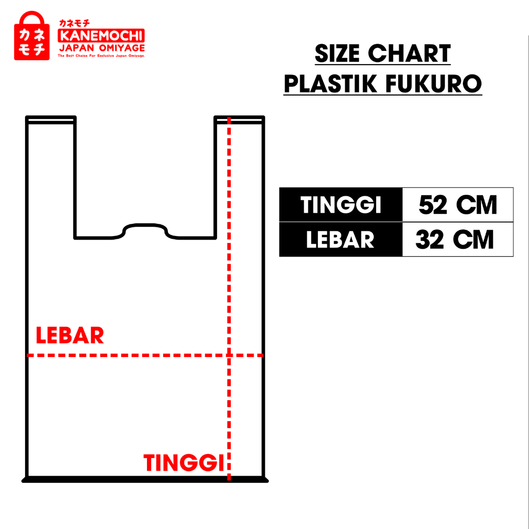 Tokyo Sushi Shopping Bag Pack | Kantong Plastik Mo... - Gambar 5