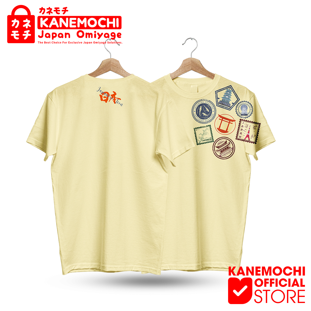 KANEMOCHI T-SHIRT / KAOS JAPAN LUXURY MOTIF JAPAN...