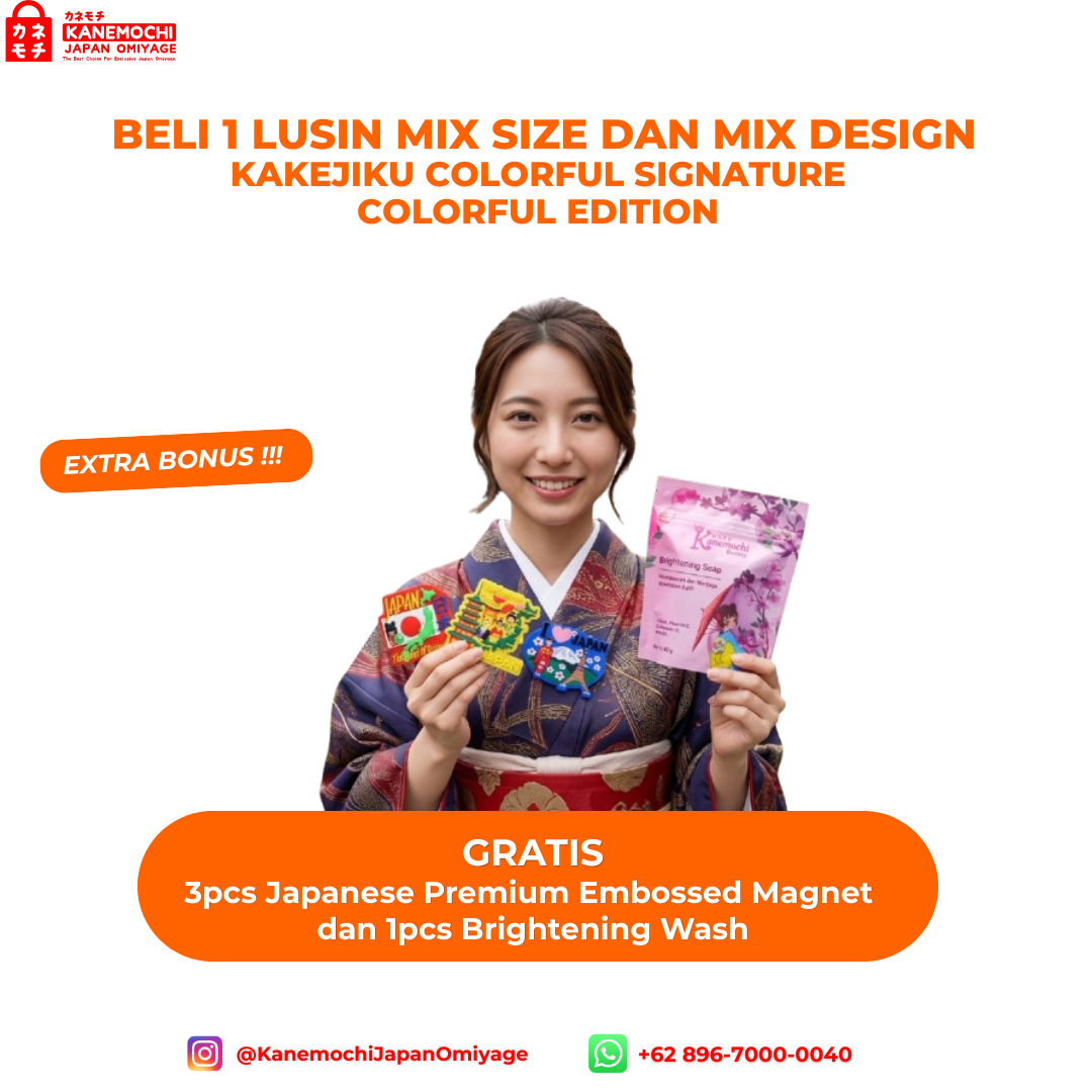 Kakejiku Colorful Signature HANABI FUJI -KANEMOCHI... - Gambar 9