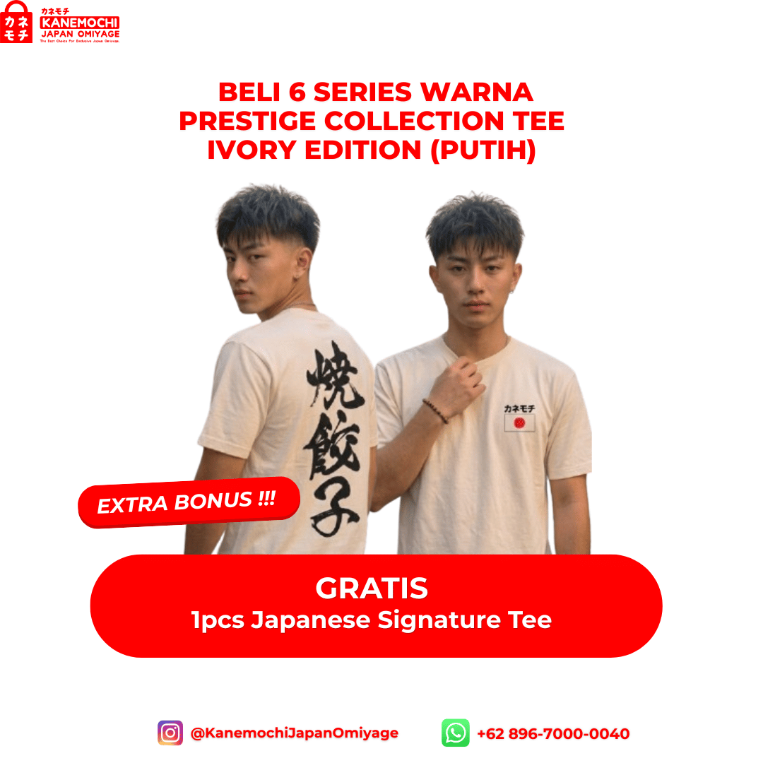 PRESTIGE COLLECTION TEE IVORY EDITION (WHITE) - KA... - Gambar 5