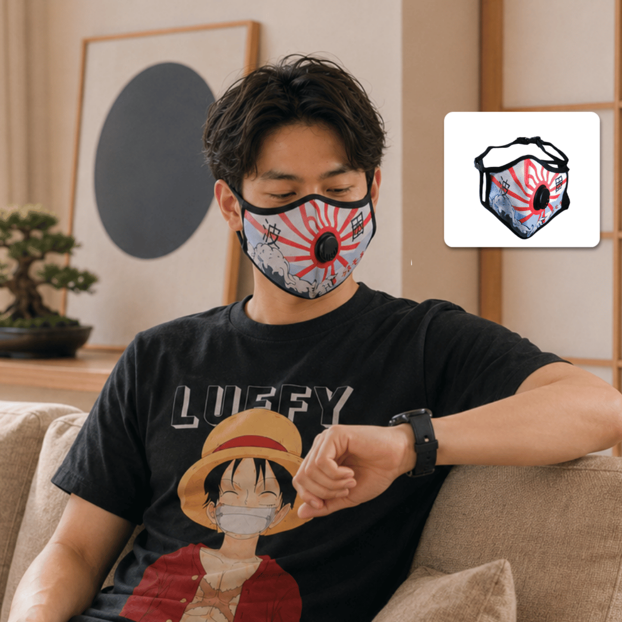 Premium Japanese Fashion Facewear | Masker N95 Mot... - Gambar 19