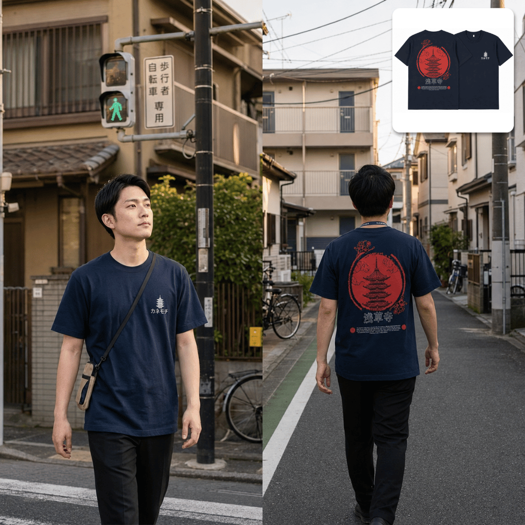 PRESTIGE COLLECTION TEE MIDNIGHT EDITION (NAVY) -... - Gambar 2