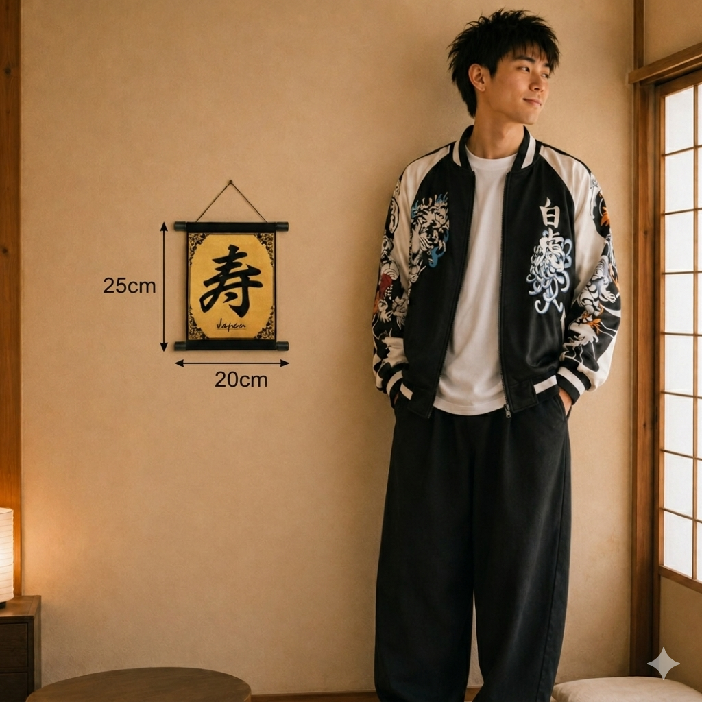 Premium Japanese Wall Art Collection KOTOBUKI GOLD...