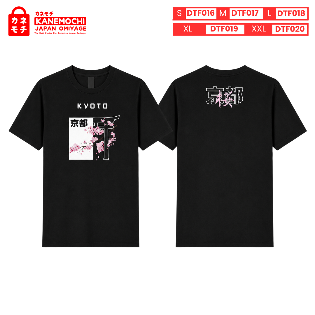 MASTERPIECE COLLECTION TEE JAPAN LUXURY KYOTO (BLA... - Gambar 4