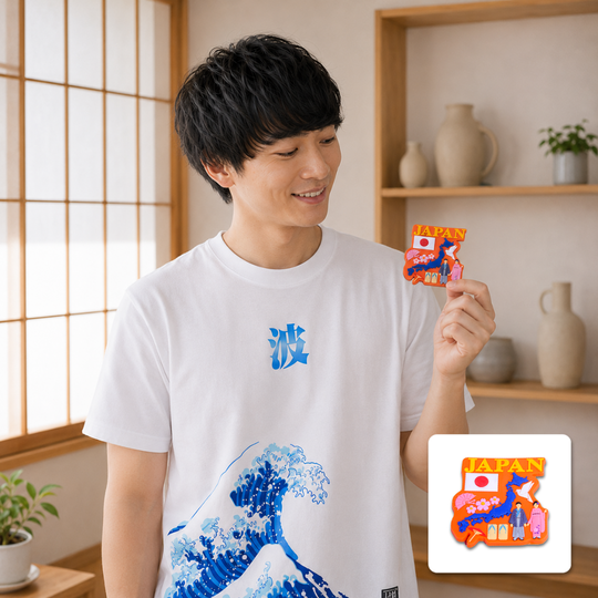 Japanese Premium Embossed Magnet | Magnet Kulkas J... - Gambar 3