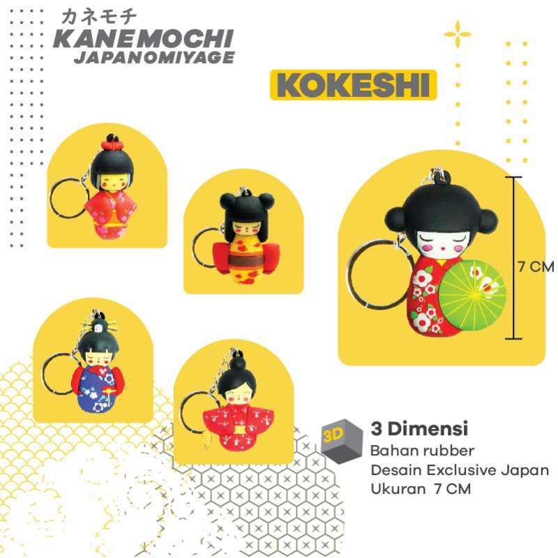 KANEMOCHI KEY CHAIN JAPAN - KANEMOCHI Gantungan Ku...