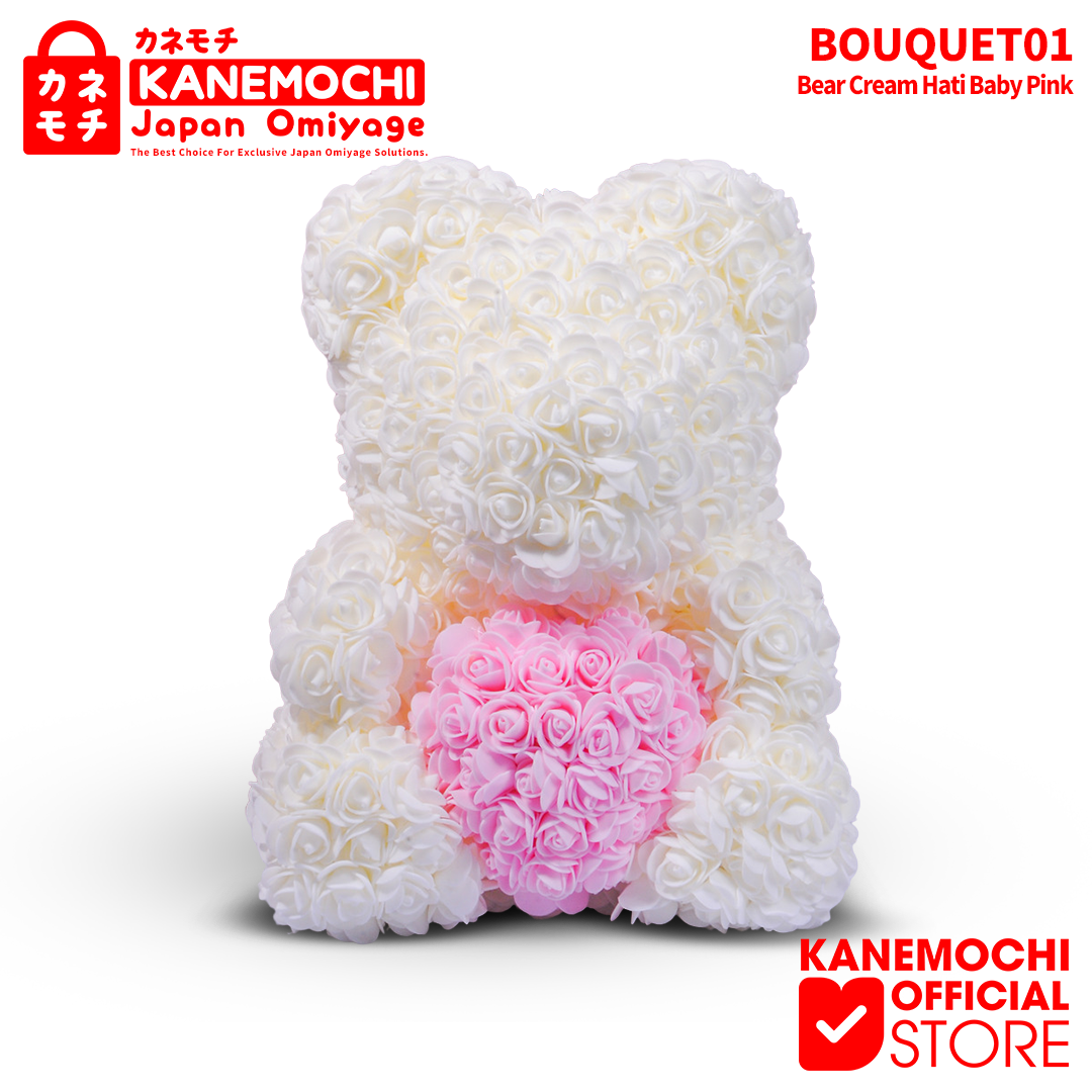 KANEMOCHI TEDDY BEAR ROSE BOUQUET - KANEMOCHI TEDD... - Gambar 3