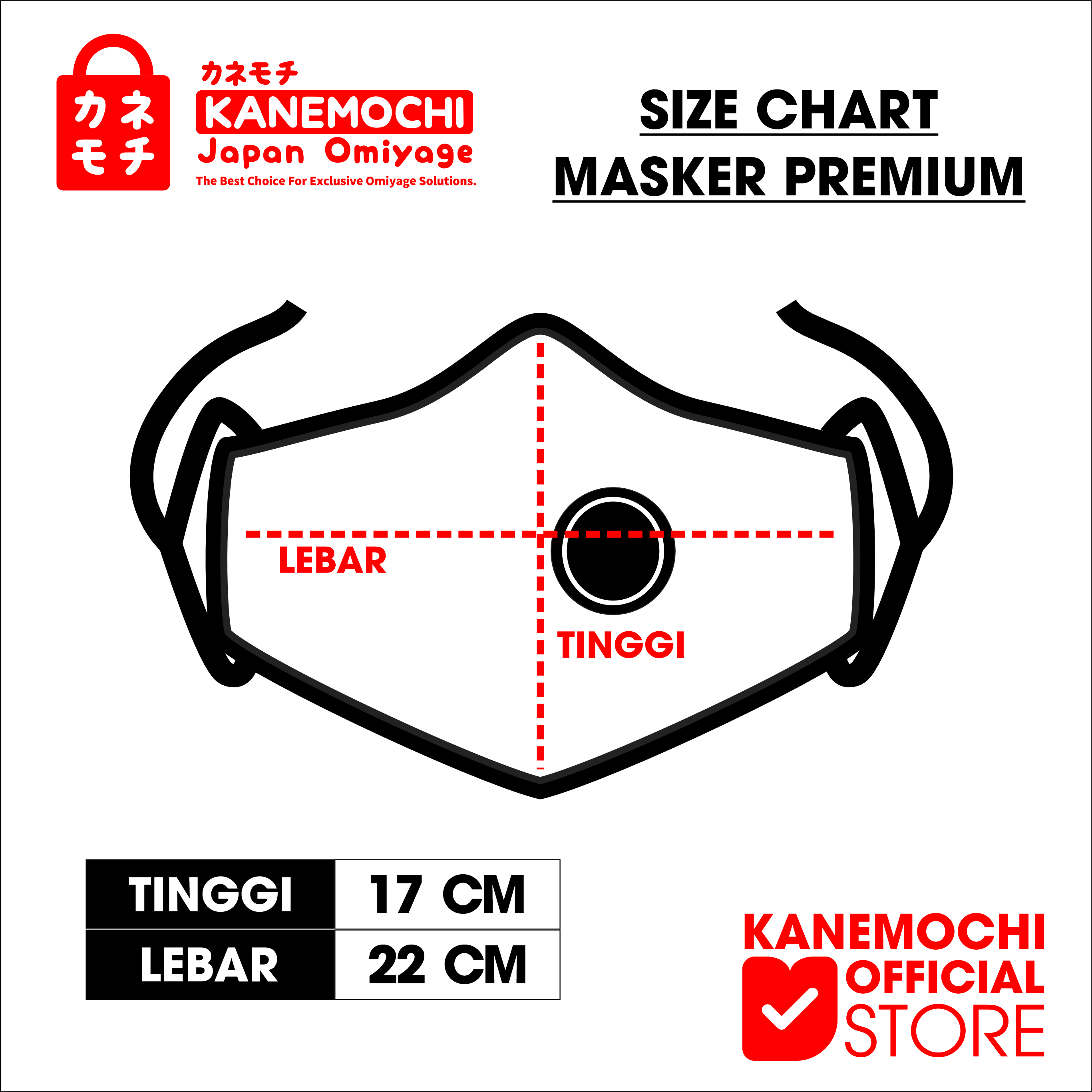 KANEMOCHI MASKER N95 JAPAN - KANEMOCHI MASKER N95... - Gambar 13