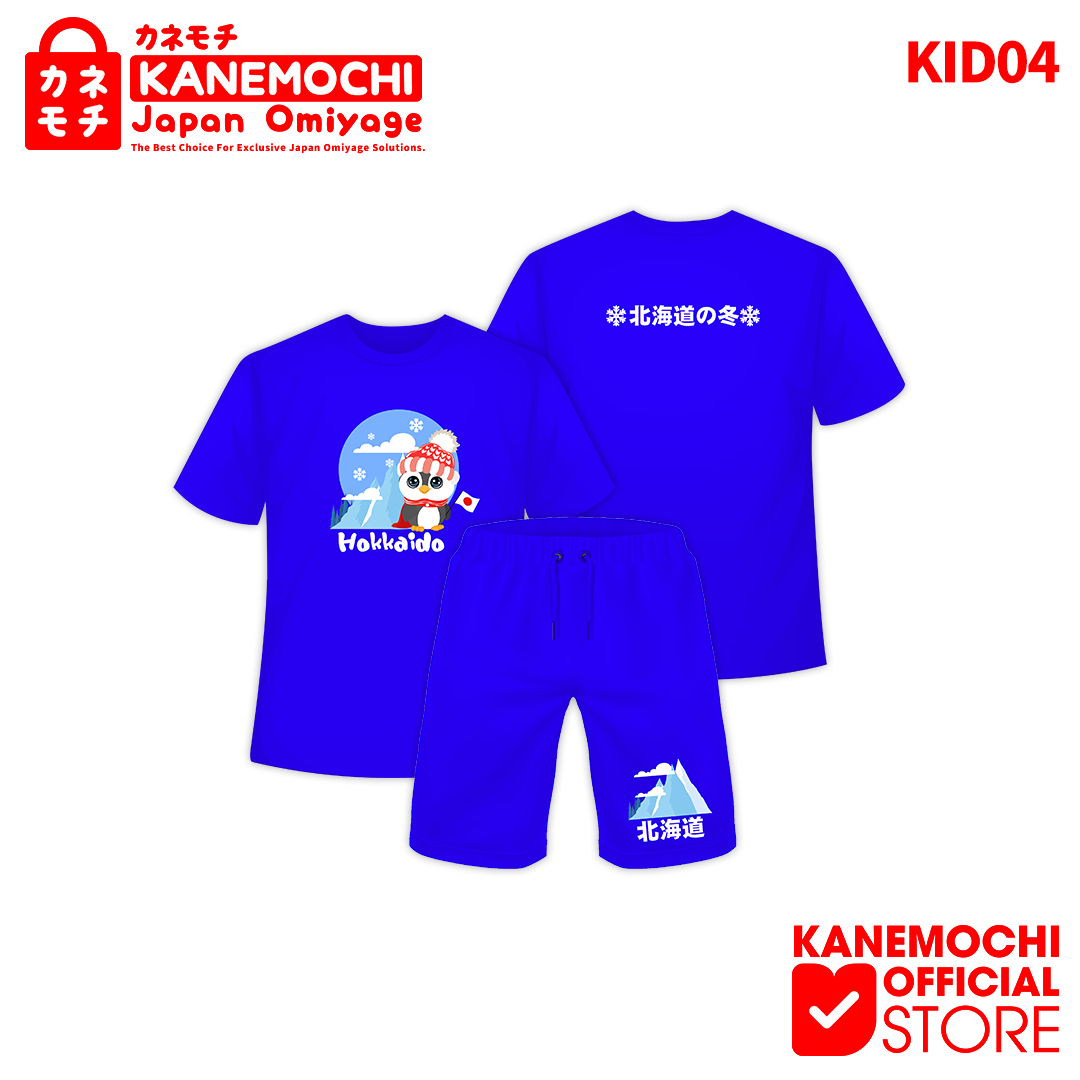 KANEMOCHI KIDS T-SHIRT -KANEMOCHI KAOS ANAK MOTIF...