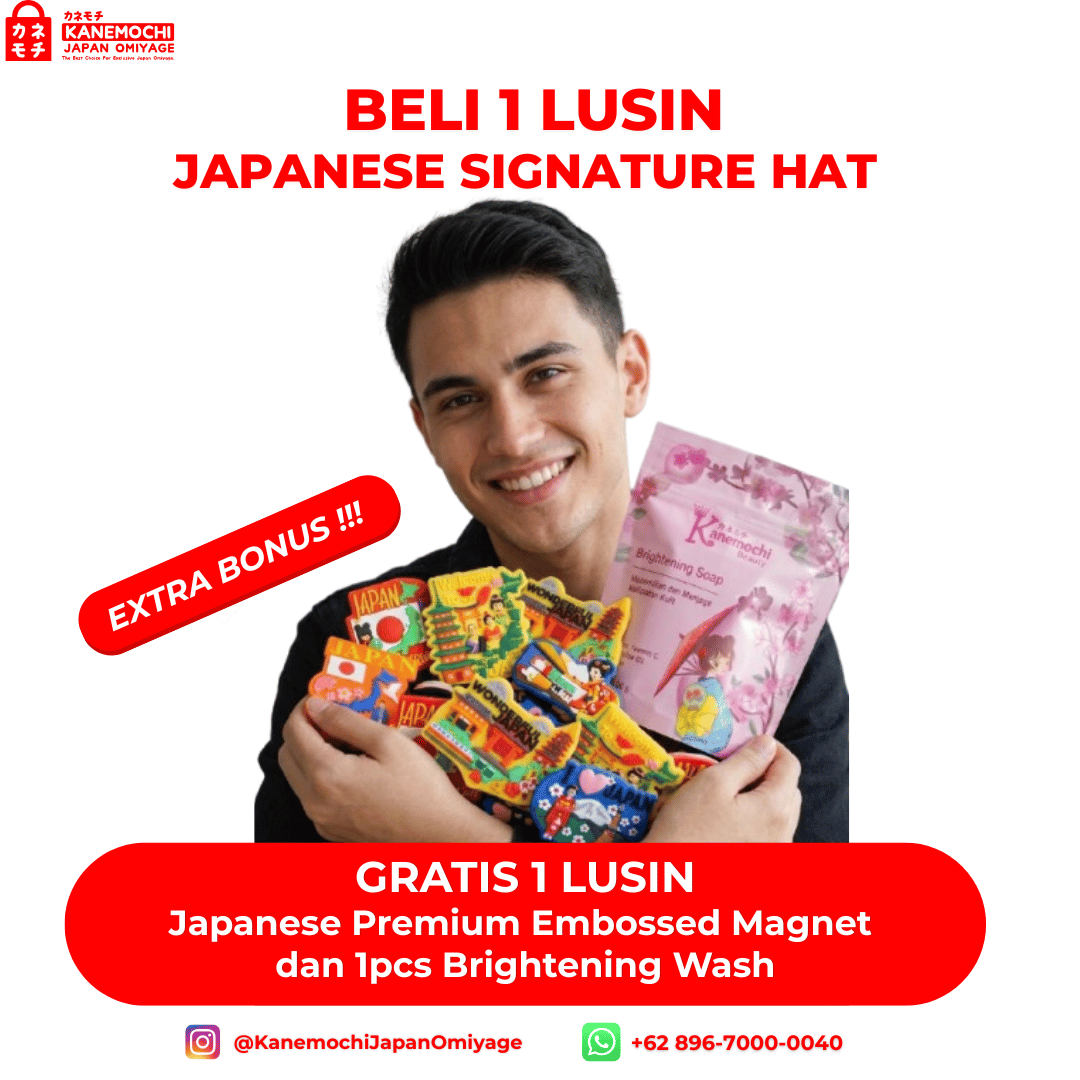 Japanese Signature Hat | Topi Pria Wanita Kekinian... - Gambar 16