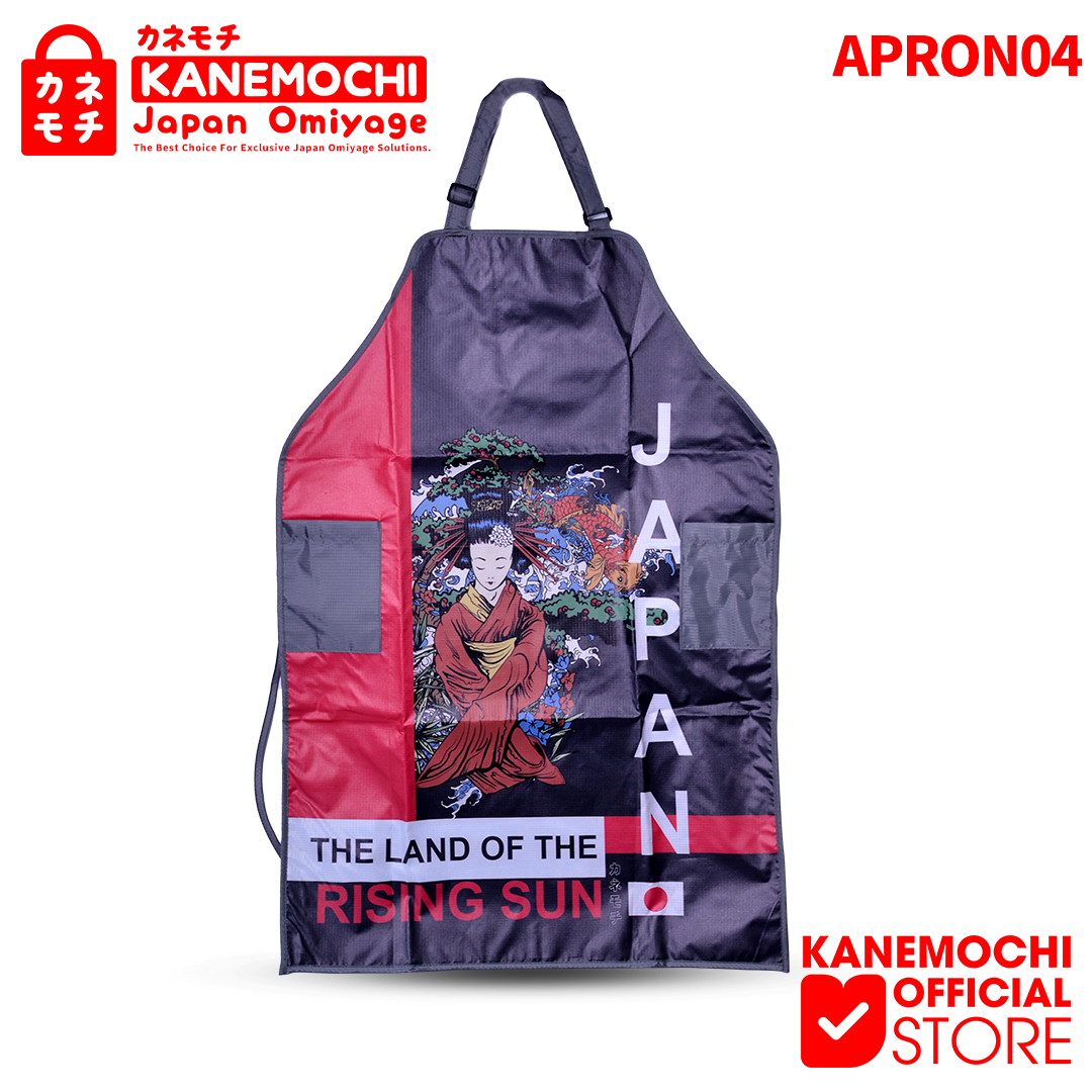 Kanemochi Apron - Kanemochi Celemek Masak Anti UV... - Gambar 4