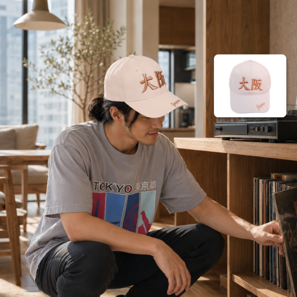 Japanese Streetwear Lifestyle Cap Cream Edition |... - Gambar 5