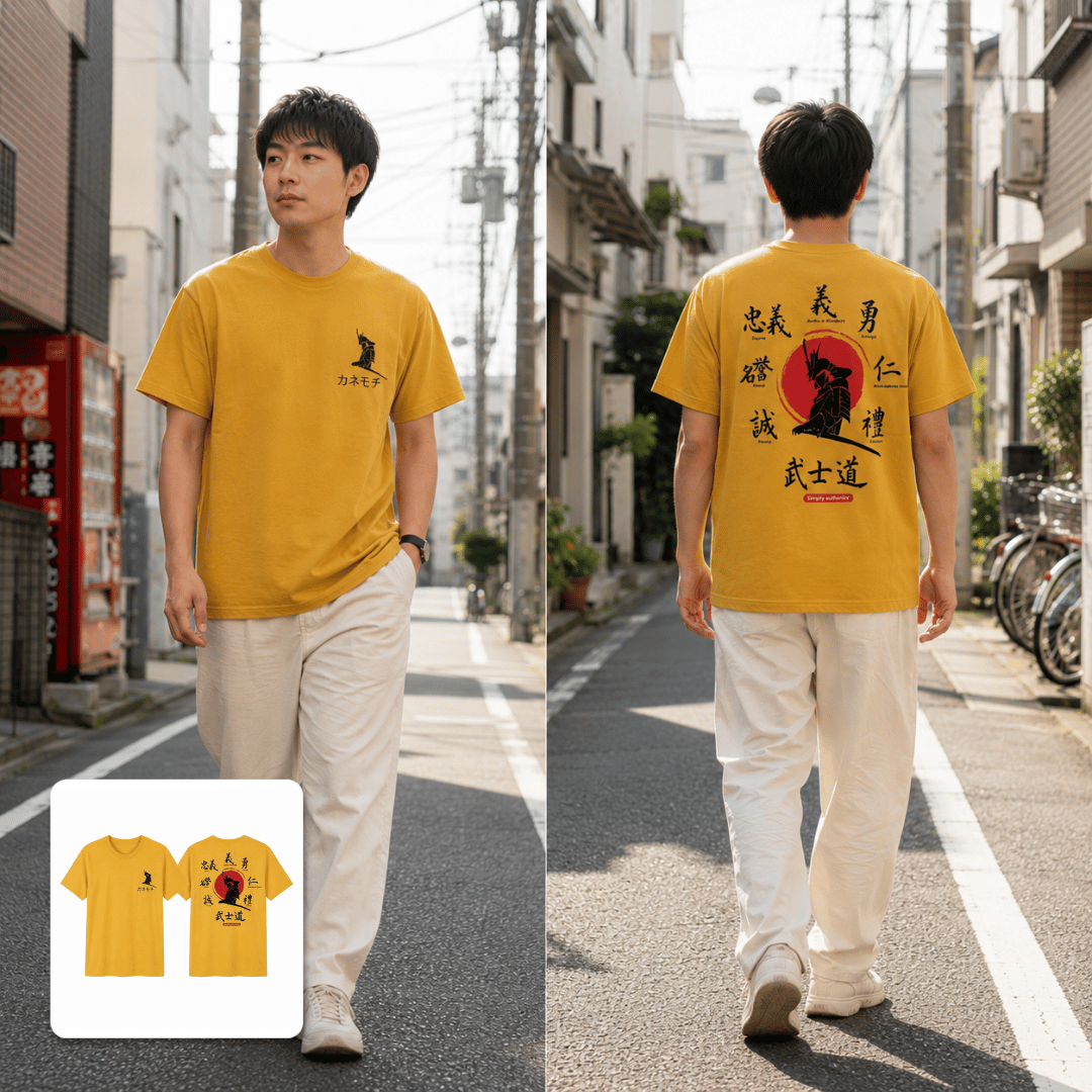 KANEMOCHI T-SHIRT - KANEMOCHI KAOS PREMIUM MOTIF K... - Gambar 2