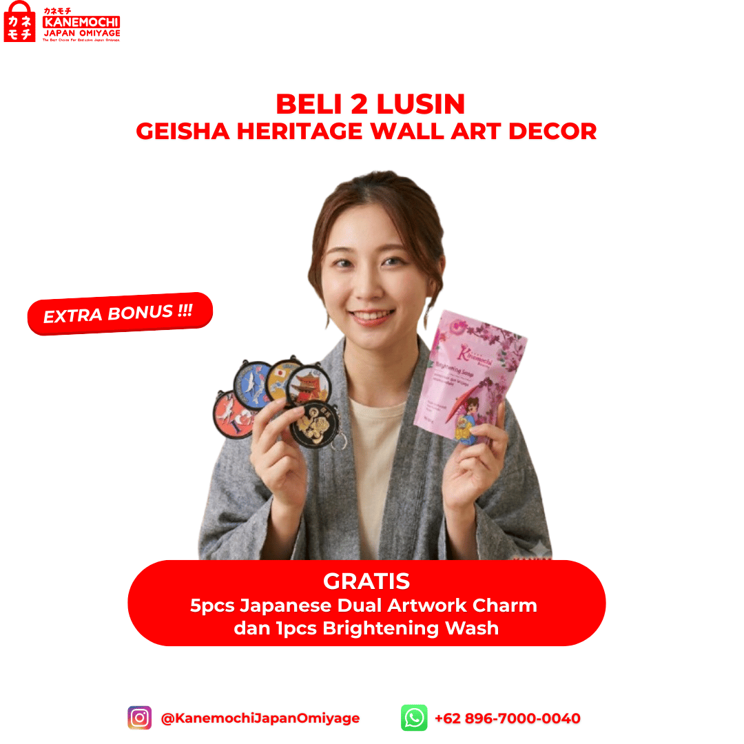 Geisha Heritage Wall Art Decor | Dekorasi Dinding... - Gambar 10