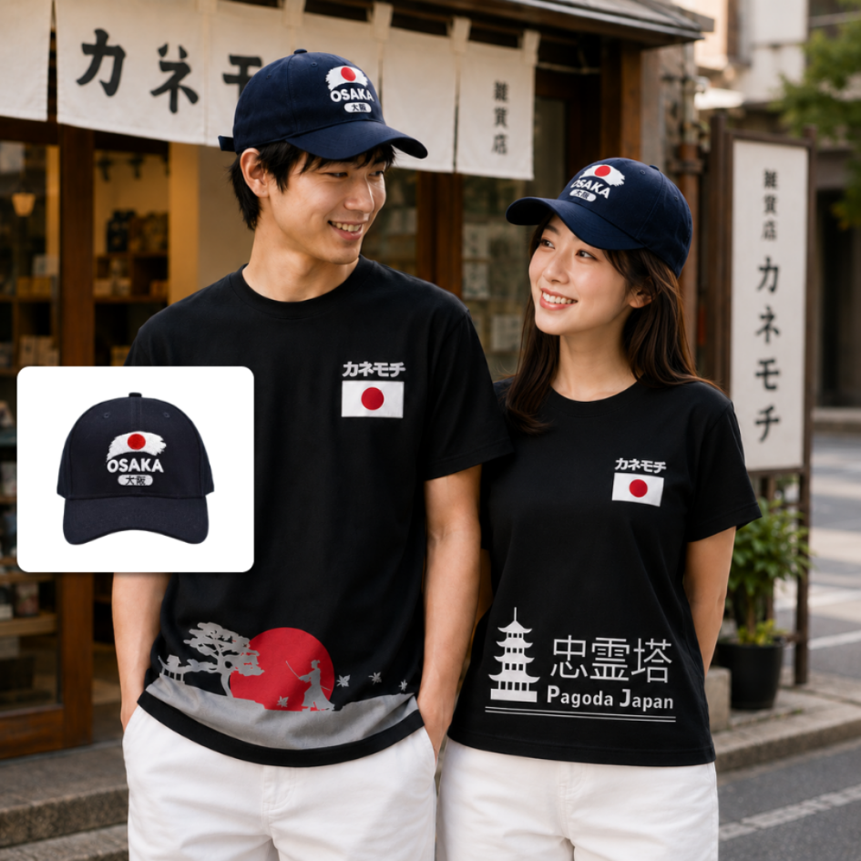Japanese Signature Hat | Topi Pria Wanita Kekinian... - Gambar 3