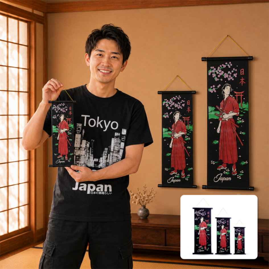 Kakejiku Colorful Signature KENSHIN / SAMURAI JAPA...