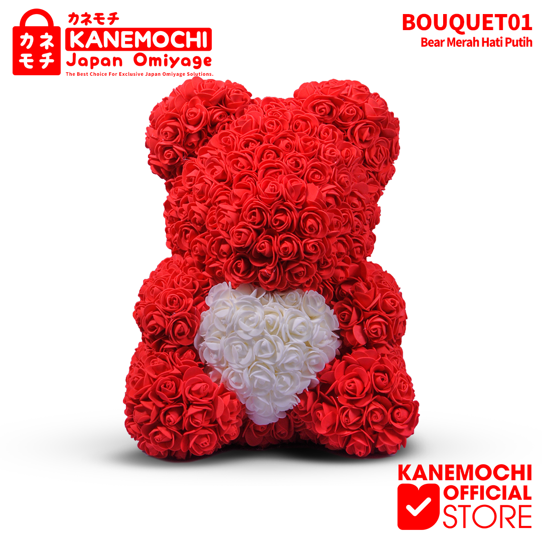 KANEMOCHI TEDDY BEAR ROSE BOUQUET - KANEMOCHI TEDD... - Gambar 2