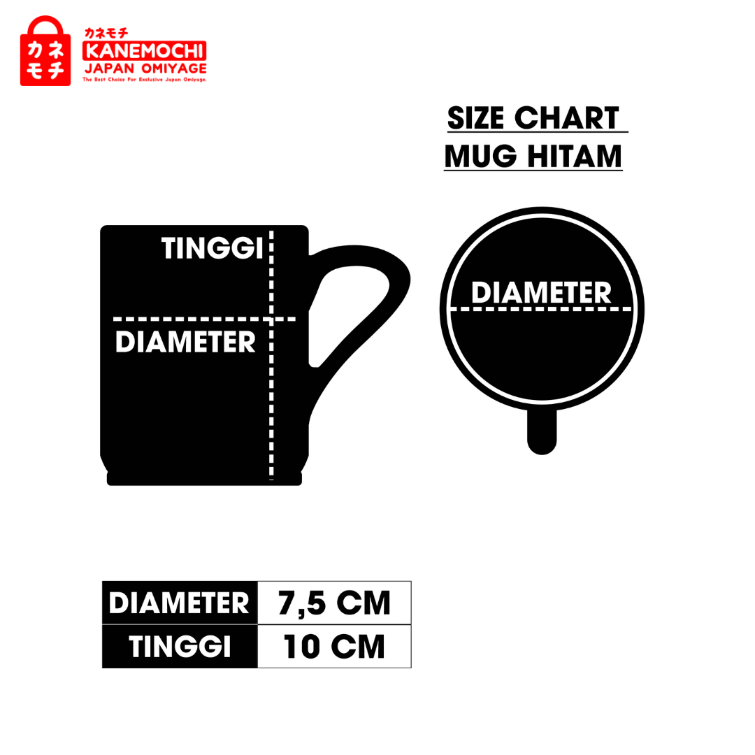 Tokyo Black Label Mug | Mug Keramik Motif Jepang H... - Gambar 8