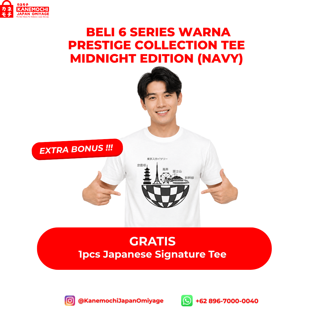 PRESTIGE COLLECTION TEE MIDNIGHT EDITION (NAVY) -... - Gambar 4