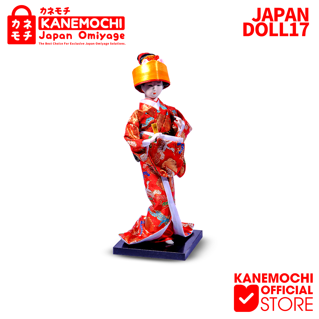 KANEMOCHI JAPAN GEISHA DOLL (26CM) - Souvenir Jepa...