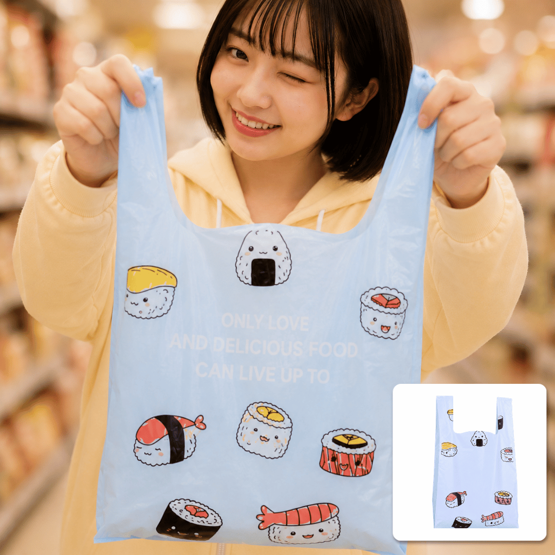 Tokyo Sushi Shopping Bag Pack | Kantong Plastik Mo...