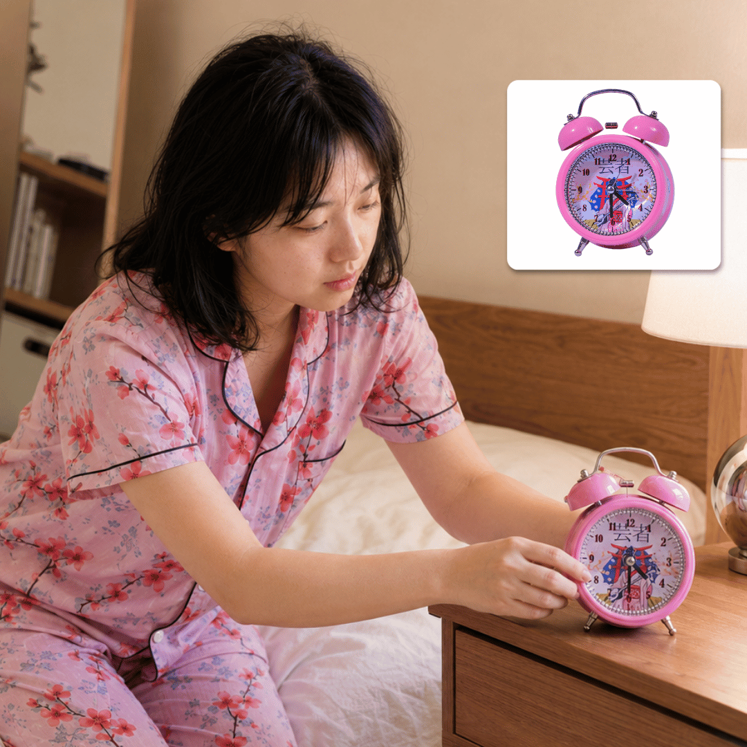 Japanese Heritage Alarm Clock | Jam Weker Motif Je... - Gambar 5