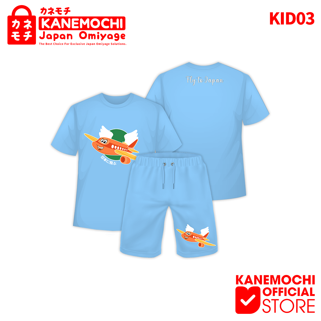 KANEMOCHI T-SHIRT KIDS 1-2 TAHUN - KAOS SETELAN AN... - Gambar 3