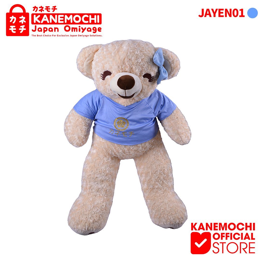 KANEMOCHI TEDDY BEAR 1 METER - BONEKA BERUANG JUMB... - Gambar 5