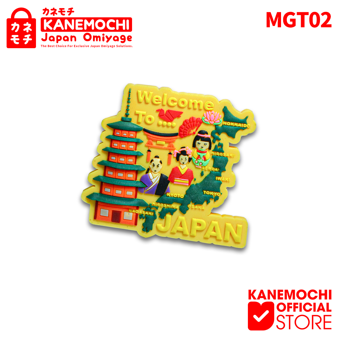 KANEMOCHI MAGNET RUBBER JAPAN 3D - KANEMOCHI MAGNE... - Gambar 2