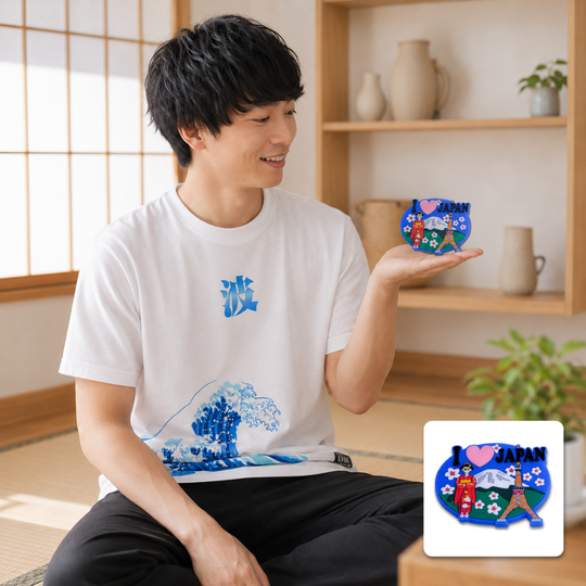 Japanese Premium Embossed Magnet | Magnet Kulkas J... - Gambar 2