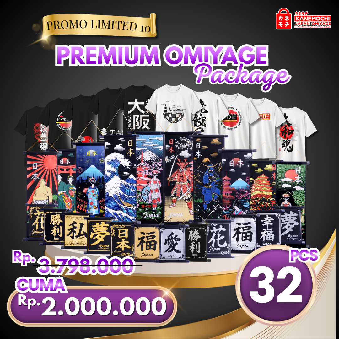 PROMO PAKET PREMIUM OMIYAGE PACKAGE