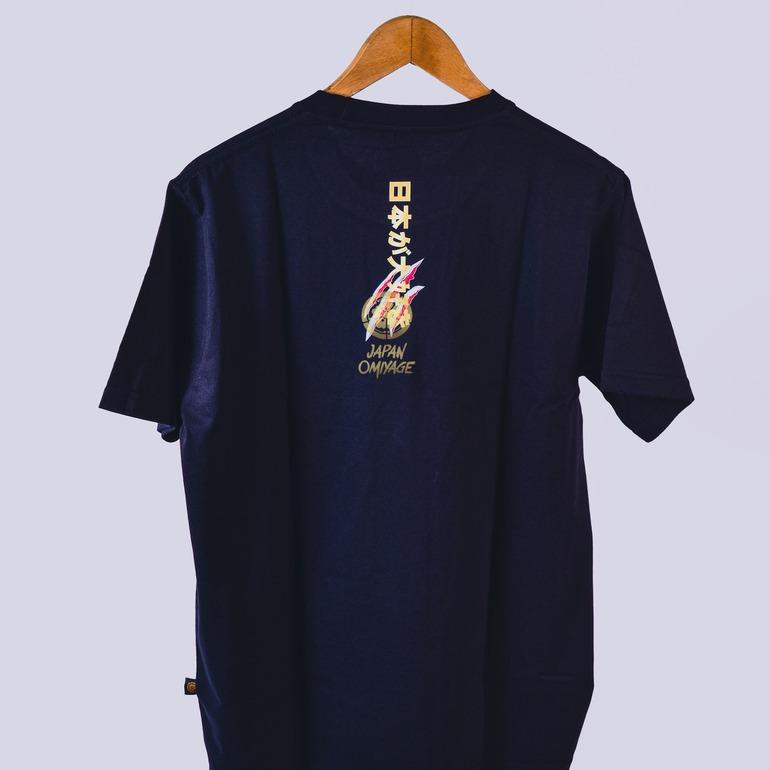 KANEMOCHI T-SHIRT / KAOS JAPAN LUXURY SAMURAI NEKO... - Gambar 2