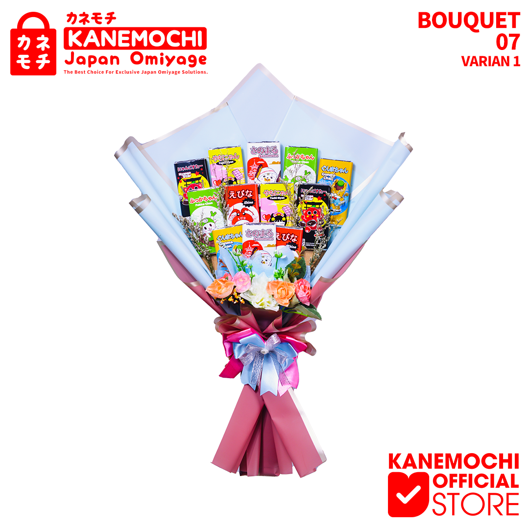 KANEMOCHI BOUQUET COKLAT -  OLEH OLEH JEPANG - SOU... - Gambar 4
