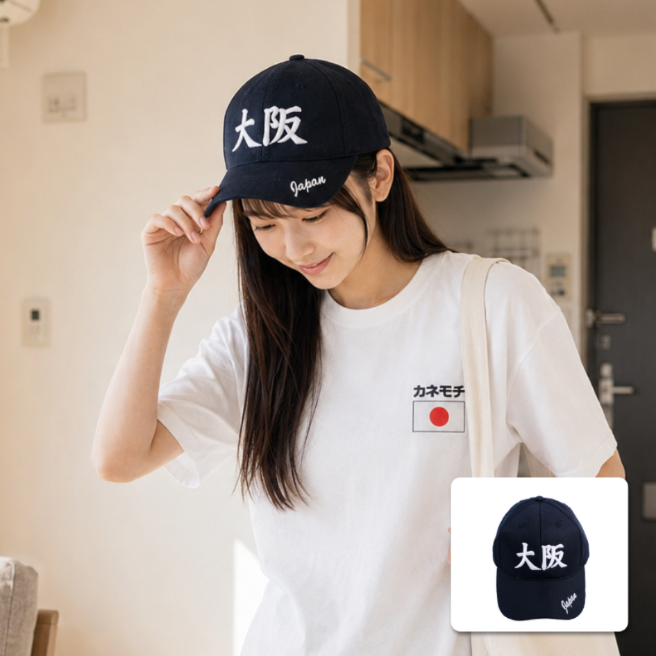 Japanese Streetwear Lifestyle Cap Black Edition |...