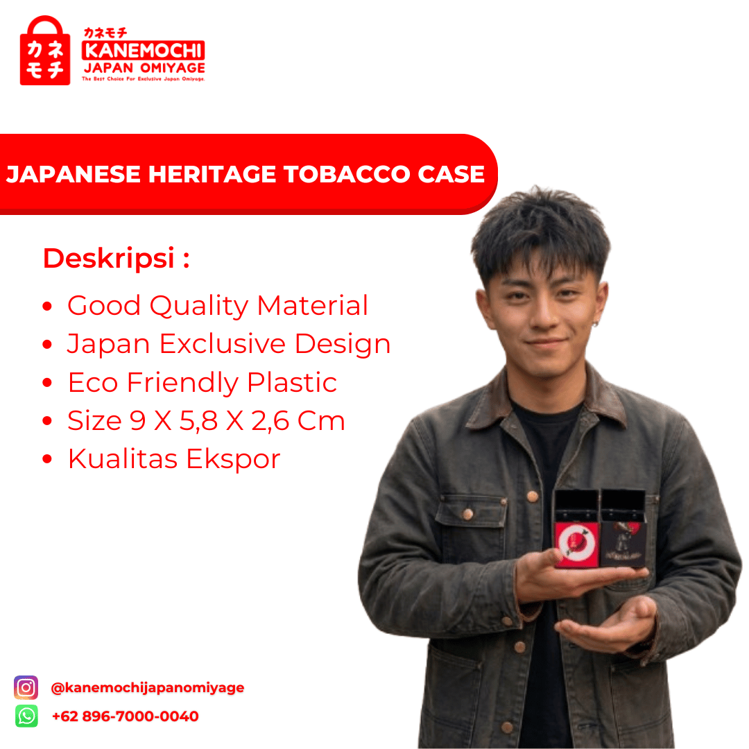 JAPANESE HERITAGE TOBACCO CASE - OLEH OLEH JEPANG... - Gambar 9