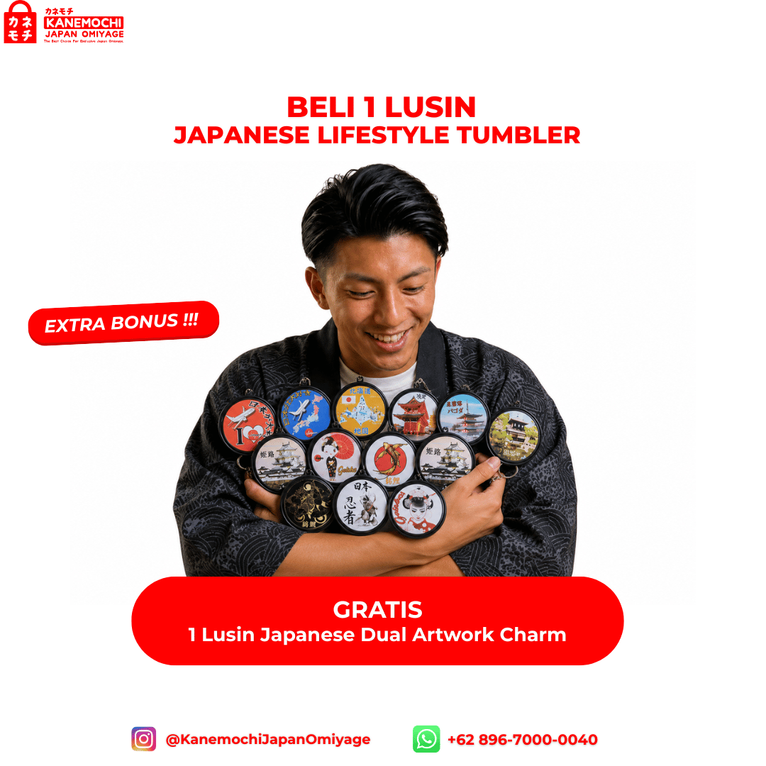 Japanese Lifestyle Tumbler - Tahan Panas & Dingin,... - Gambar 10