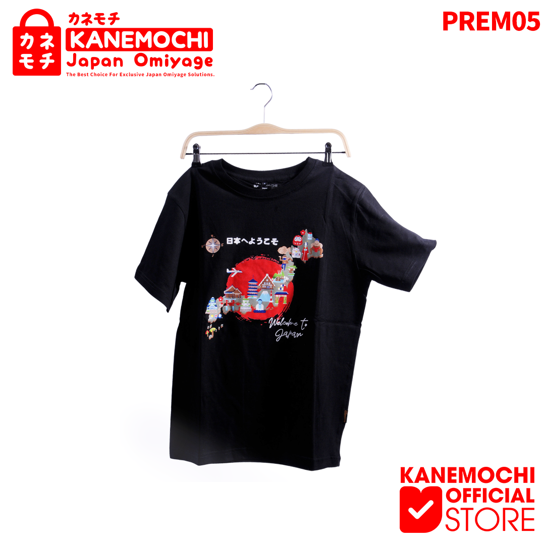 KANEMOCHI T-SHIRT / KAOS PREMIUM MOTIF YOUKOSO JAP... - Gambar 2