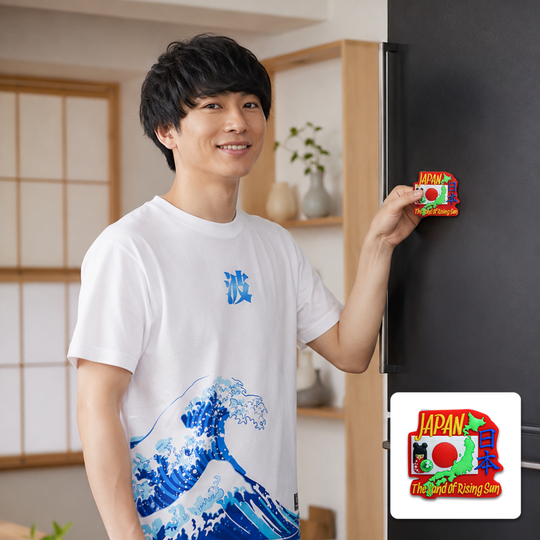 Japanese Premium Embossed Magnet | Magnet Kulkas J... - Gambar 5