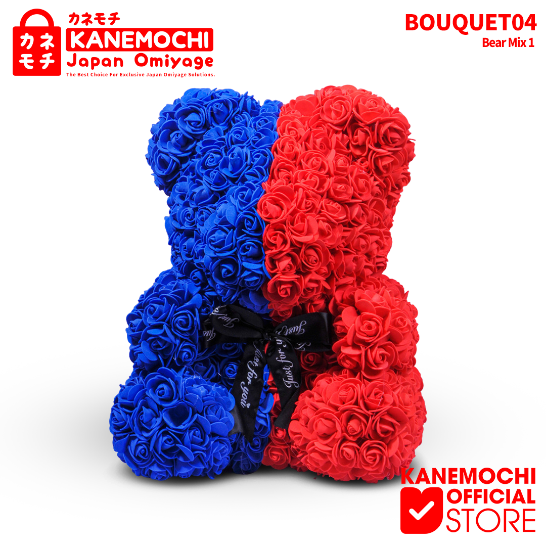 KANEMOCHI TEDDY BEAR ROSE BOUQUET - KANEMOCHI TEDD...