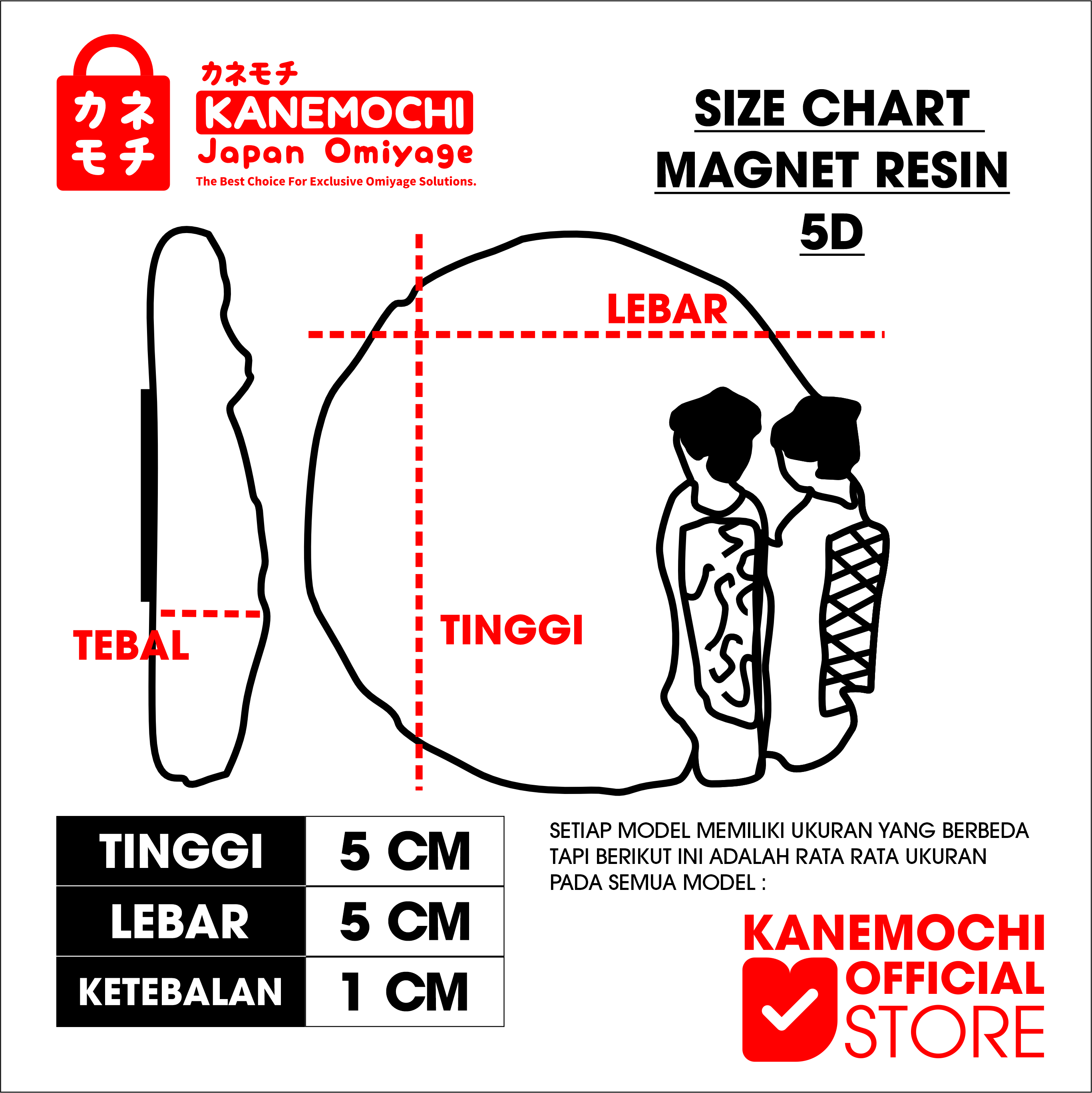 KANEMOCHI MAGNET RESIN JAPAN 4D - KANEMOCHI MAGNET... - Gambar 11