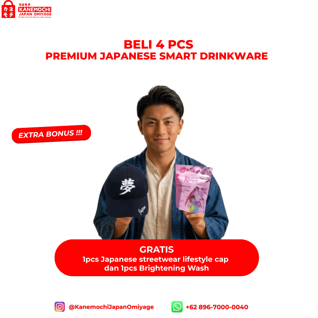 Premium Japanese Smart Drinkware- Desain Jepang un... - Gambar 10