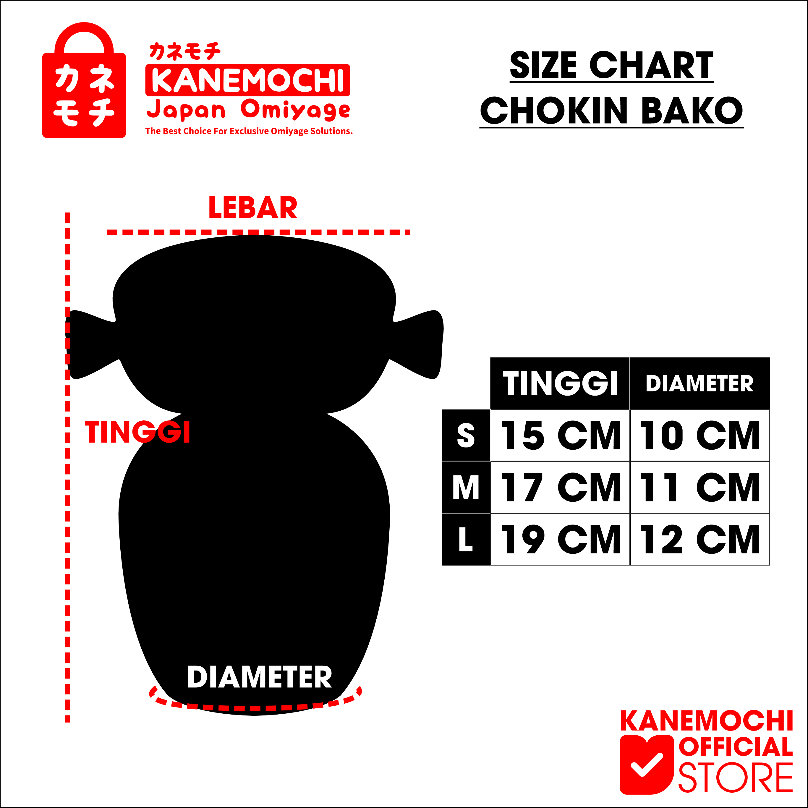 KANEMOCHI CHOKIN BAKO JAPAN - KANEMOCHI CELENGAN M... - Gambar 11