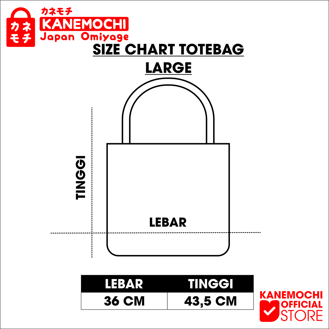 KANEMOCHI TOTEBAG JAPAN - KANEMOCHI TAS TOTEBAG BE... - Gambar 3