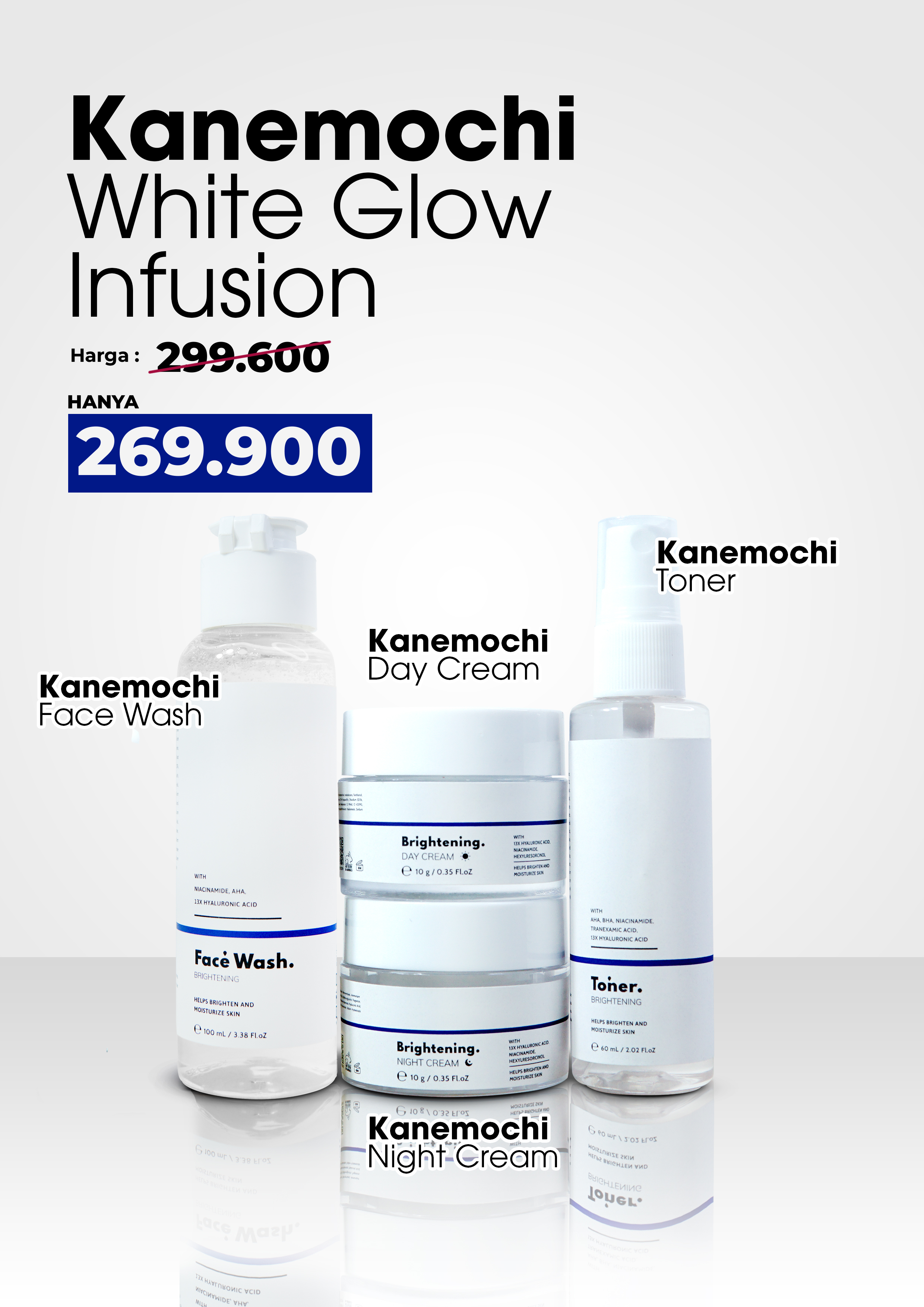 KANEMOCHI CARE SKINCARE  WHITELABEL - WHITE GLOW I...
