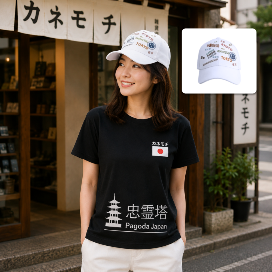 Japanese Signature Hat | Topi Pria Wanita Kekinian... - Gambar 5