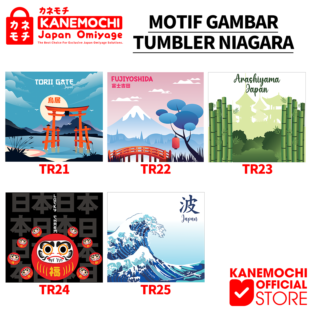 Kanemochi Tumbler Niagara Desain Jepang - KANEMOCH... - Gambar 6