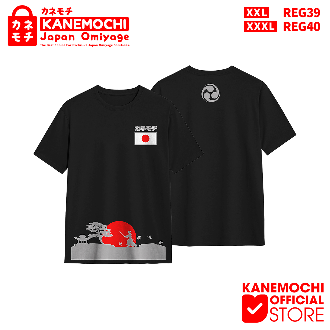 KANEMOCHI T-SHIRT - KANEMOCHI KAOS HITAM UNISEX MO... - Gambar 2