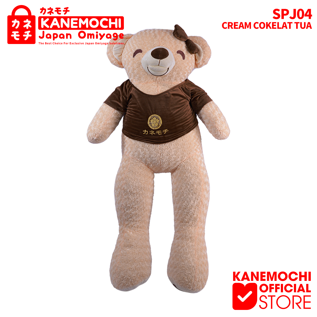 KANEMOCHI SOUVENIR - TEDDY BEAR HAPPY EYES 1,7 MET... - Gambar 2