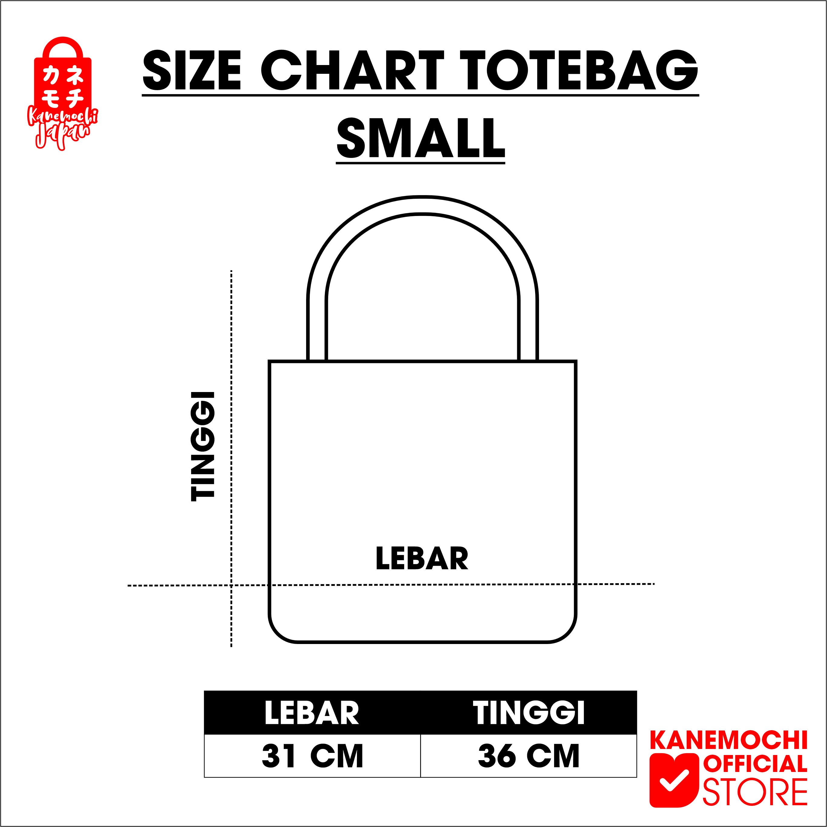KANEMOCHI TOTEBAG - KANEMOCHI TAS SERBAGUNA - KANE... - Gambar 8